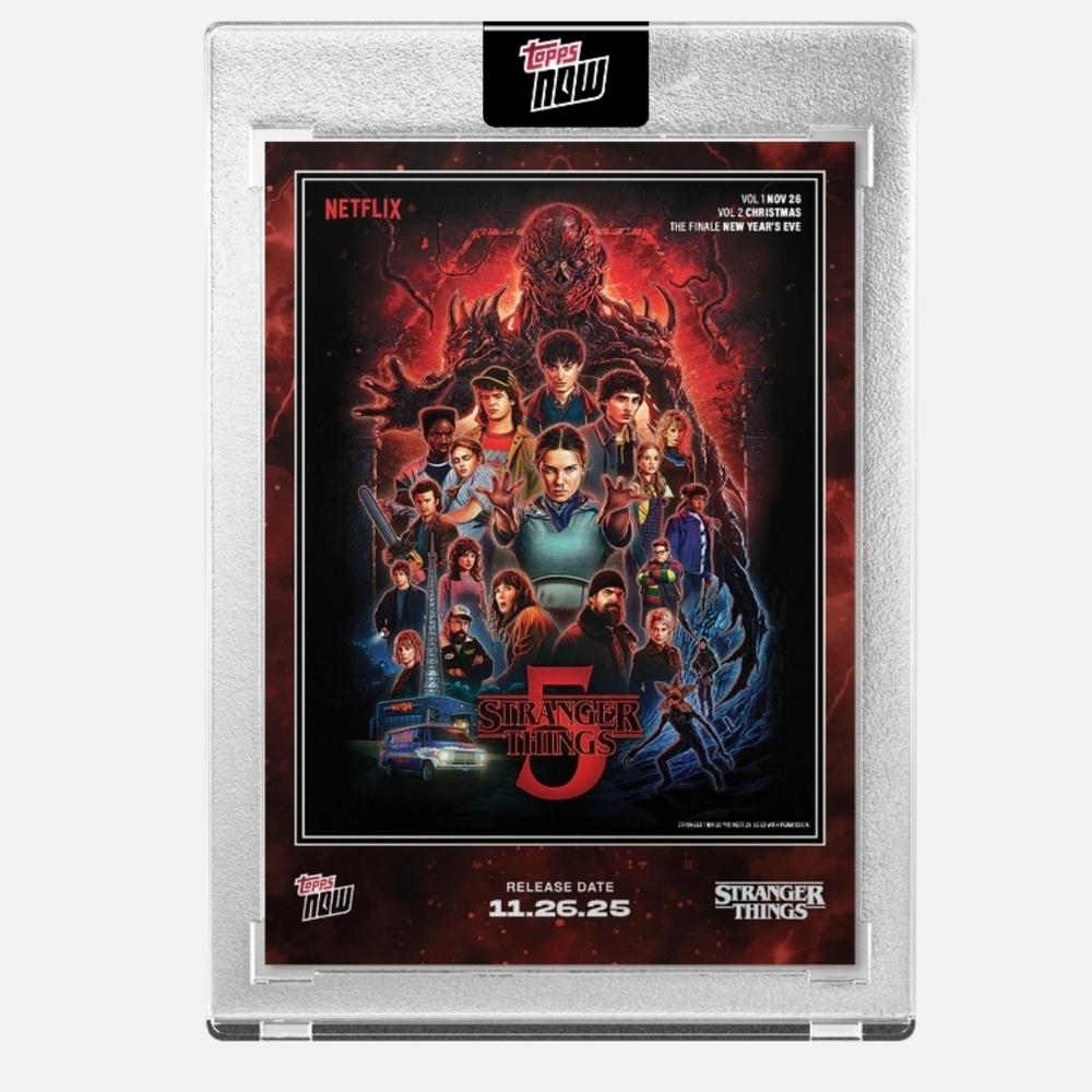 2025 Stranger Things Topps NOW® Card STRA - PR: 128816